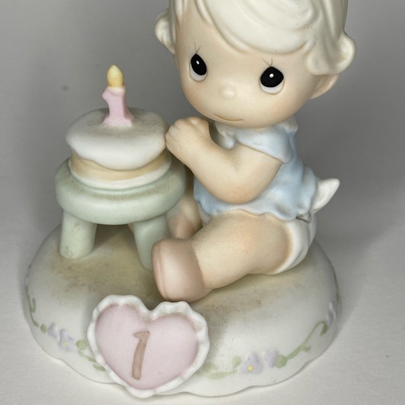 Vintage Precious Moments Growing in Grace Age 1 Blonde from the 90’s - Picture 4 of 5